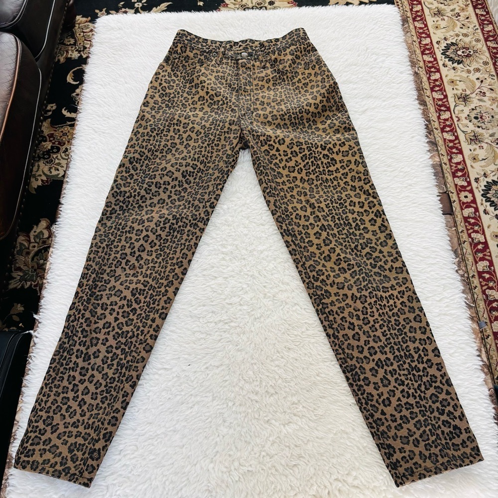 Fendi Leopard Print Pants - Brown and Black - Picture 9 of 10